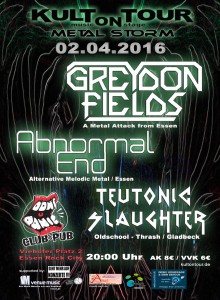 KULT on TOUR metal storm 02.04.16
